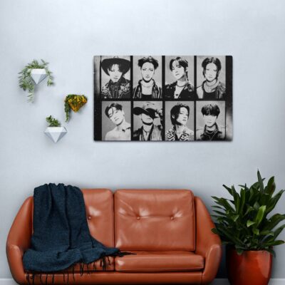 Canvas Print Official Ateez Merch