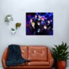 Ateez Canvas Print Official Ateez Merch