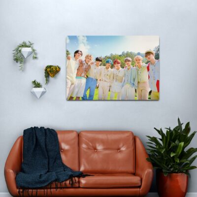 Ateez Canvas Print Official Ateez Merch