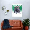 Ateez  Zero:Fever Epilogue  Cover Poster Canvas Print Official Ateez Merch