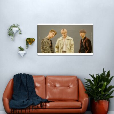 Ateez Mingi  Yunho  Seonghwa Canvas Print Official Ateez Merch