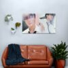 Ateez San Inception Canvas Print Official Ateez Merch