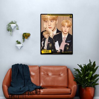 Ateez Yunho 'The Real' Canvas Print Official Ateez Merch