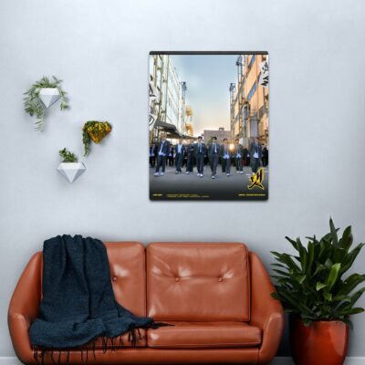 Ateez 'The Real' Canvas Print Official Ateez Merch