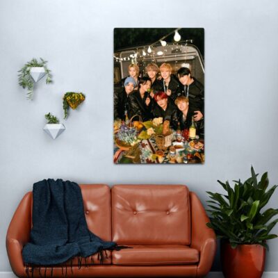 Ateez Canvas Print Official Ateez Merch