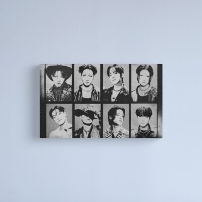 Canvas Print Official Ateez Merch