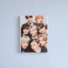 Ateez Group Poster Canvas Print Official Ateez Merch