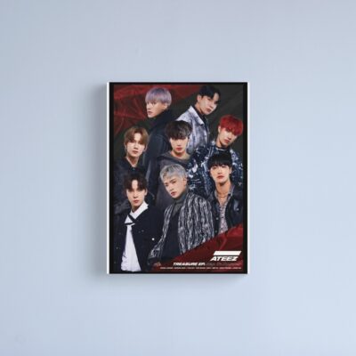 Ateez Treasure Ep.Map To Answer Canvas Print Official Ateez Merch