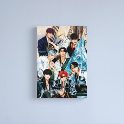 Pirateez! (Ateez - Don'T Stop Ver.) Canvas Print Official Ateez Merch