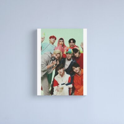 Ateez Cute Canvas Print Official Ateez Merch