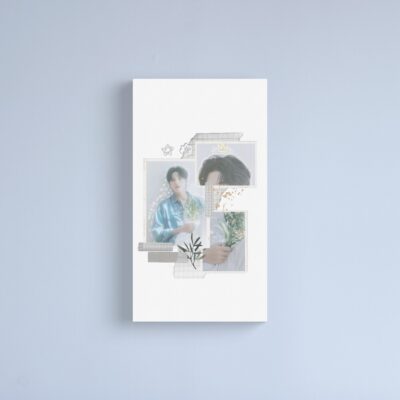 Ateez Wooyoung Aesthetic Canvas Print Official Ateez Merch