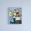 Ateez Mingi & Hongjoong Canvas Print Official Ateez Merch