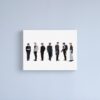 Ateez Deja Vu Digital Illustration Canvas Print Official Ateez Merch