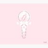 Ateez Lightstick Kpop Pink Kawaii Tapestry Official Ateez Merch