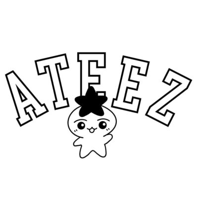 Ateez Seonghwa Teezmon Winklemom Tote Bag Official Ateez Merch