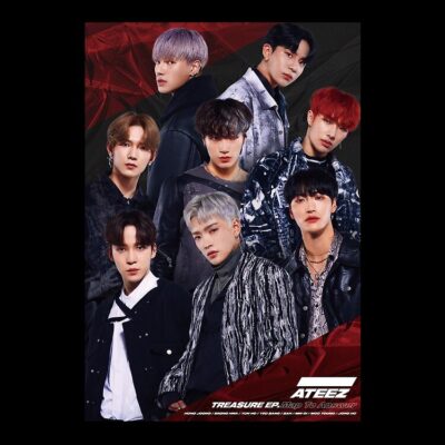 Ateez Kpop Tote Bag Official Ateez Merch