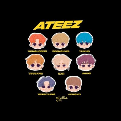 Ateez Tote Bag Official Ateez Merch