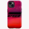 Ateez Sunset Dream Logo Phone Case Iphone Tough Case Iphone Case Official Ateez Merch