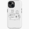 Ateez Yunho & San Please Leave Meme Iphone Case Official Ateez Merch