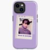 San Ateez Love Is Purple Iphone Phone Case  Iphone Tough Case Iphone Case Official Ateez Merch