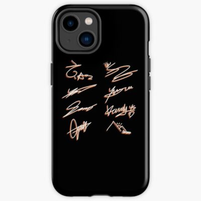 Ateez Signatures Iphone Case Official Ateez Merch