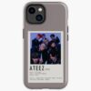 Ateez Alternate Minimalist Poster Iphone Case Official Ateez Merch