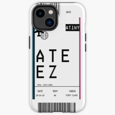 Ateez "Boarding Pass" Iphone Case Official Ateez Merch