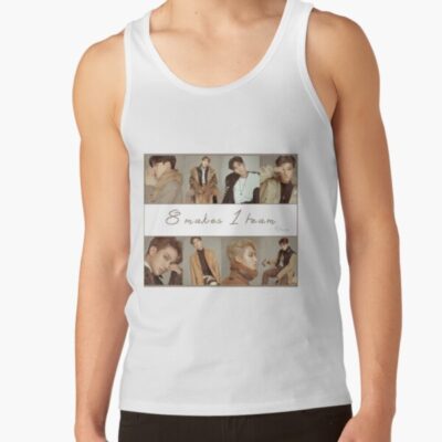 Ateez -8 Makes 1 Team Tank Top Official Ateez Merch