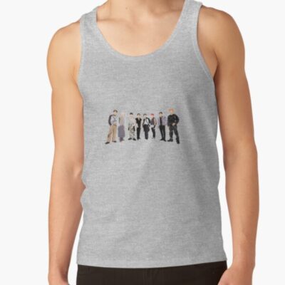 Ateez Halazia Digital Illustration Tank Top Official Ateez Merch