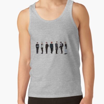 Ateez Deja Vu Digital Illustration Tank Top Official Ateez Merch