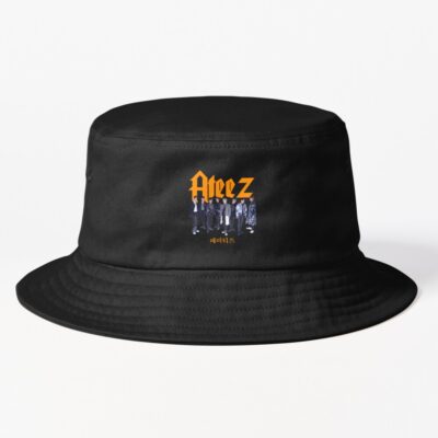 Ateez Rock Bucket Hat Official Ateez Merch