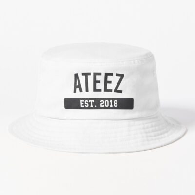 Kpop College - Ateez | Kpop Merch For Kpop Fans | Gift For Atiny Bucket Hat Official Ateez Merch