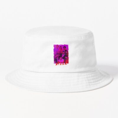 Ateez Kpop Group Members Purple Kpop Rgb Color Design Bucket Hat Official Ateez Merch