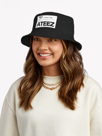 Ateez Kpop Bucket Hat Official Ateez Merch