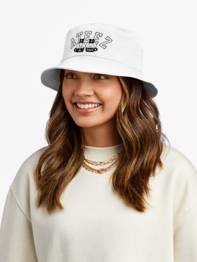 Ateez Wooyoung Teezmon Tutumon Bucket Hat Official Ateez Merch