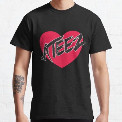 Ateez Kpop Fan Merchandise Kq Fellaz Shirt And More T-Shirt Official Ateez Merch