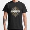 Ateez Compass Design T-Shirt Official Ateez Merch