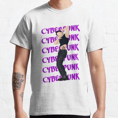 Ateez - Cyberpunk Inspired Design T-Shirt Official Ateez Merch