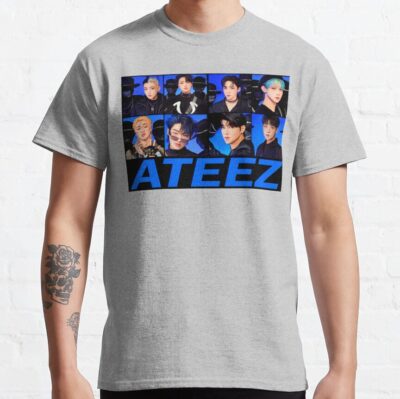 Ateez The World Movement Group T-Shirt Official Ateez Merch