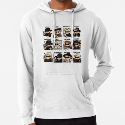 Ateez Meme Mania K-Pop Delight Sticker Collection Hoodie Official Ateez Merch