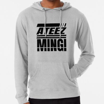 Ateez Atiny Kpop Song Mingi Min-Gi Logo Fan Design Hoodie Official Ateez Merch