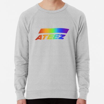 Ateez Rainbow Logo Sweatshirt Official Ateez Merch