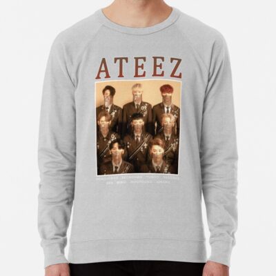 Ateez Vintage Retro Band Style 90S Wonderland Sweatshirt Official Ateez Merch