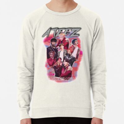 Ateez Kpop Merch Old Retro Knock Off Inspired Merchandise Sweatshirt Official Ateez Merch