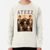 ssrcolightweight sweatshirtmensoatmeal heatherfrontsquare productx1000 bgf8f8f8 39 - Ateez Gifts