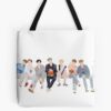 Ateez Wave Tote Bag Official Ateez Merch