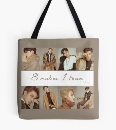 Ateez -8 Makes 1 Team Tote Bag Official Ateez Merch