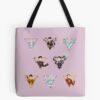 Ateez Elemental Sorcerers - Full Set Tote Bag Official Ateez Merch