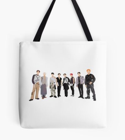 Ateez Halazia Digital Illustration Tote Bag Official Ateez Merch