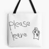 Ateez -- Please Leave Tote Bag Official Ateez Merch